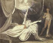 Henry Fuseli Kriemhilde Sees the Dead Sikegfried in a Dream (mk45) oil